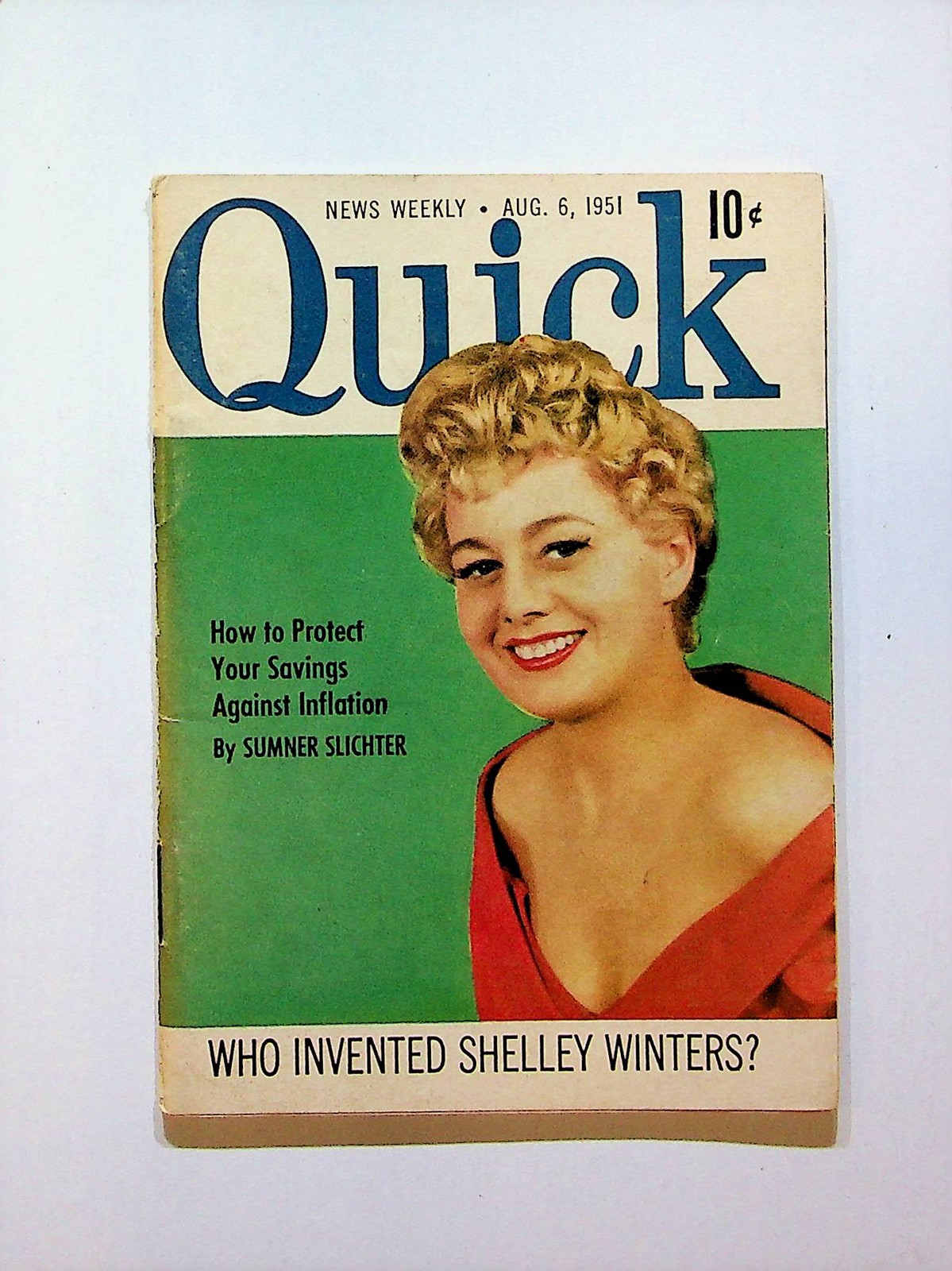 Quick News Weekly Vol. 5 #6 VG- 3.5 1951 Low Grade