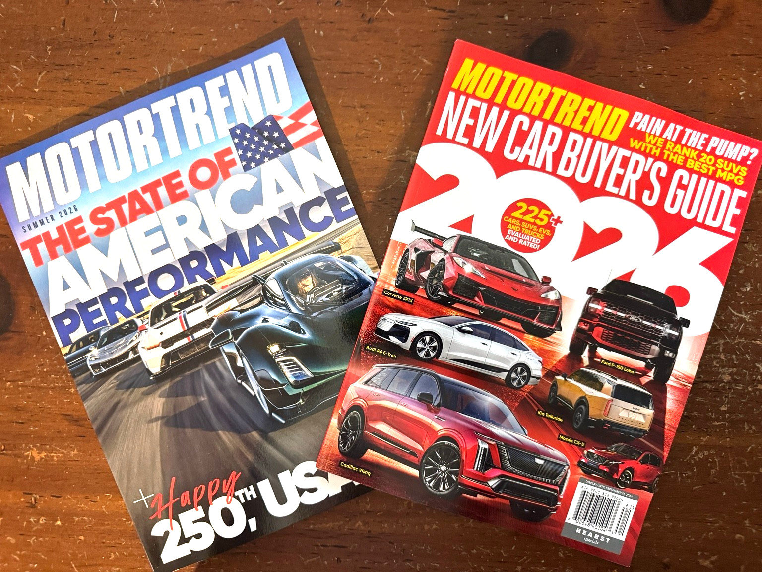 MotorTrend 2026 Magazine Bundle New Car Buyer’s Guide American Performance
