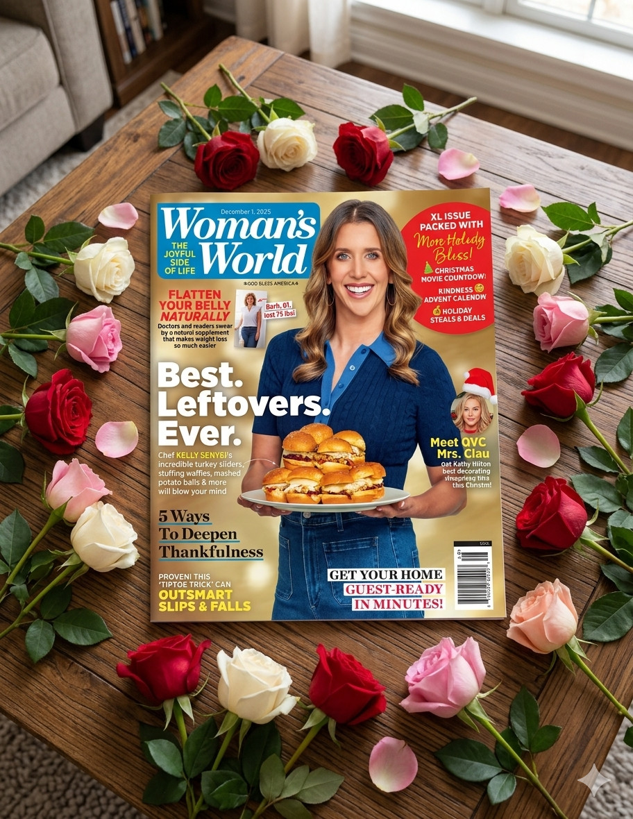 Woman’s World Magazine December 1, 2025 Outsmart Slips & Falls QVC Mrs Claus