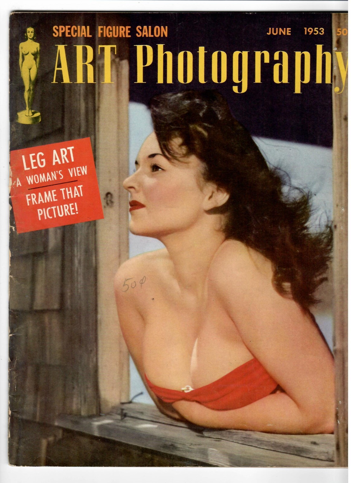 ART PHOTOGRAPHY #17 June 1953 Figure Models, Betty Scott, Arlene Hunter, More