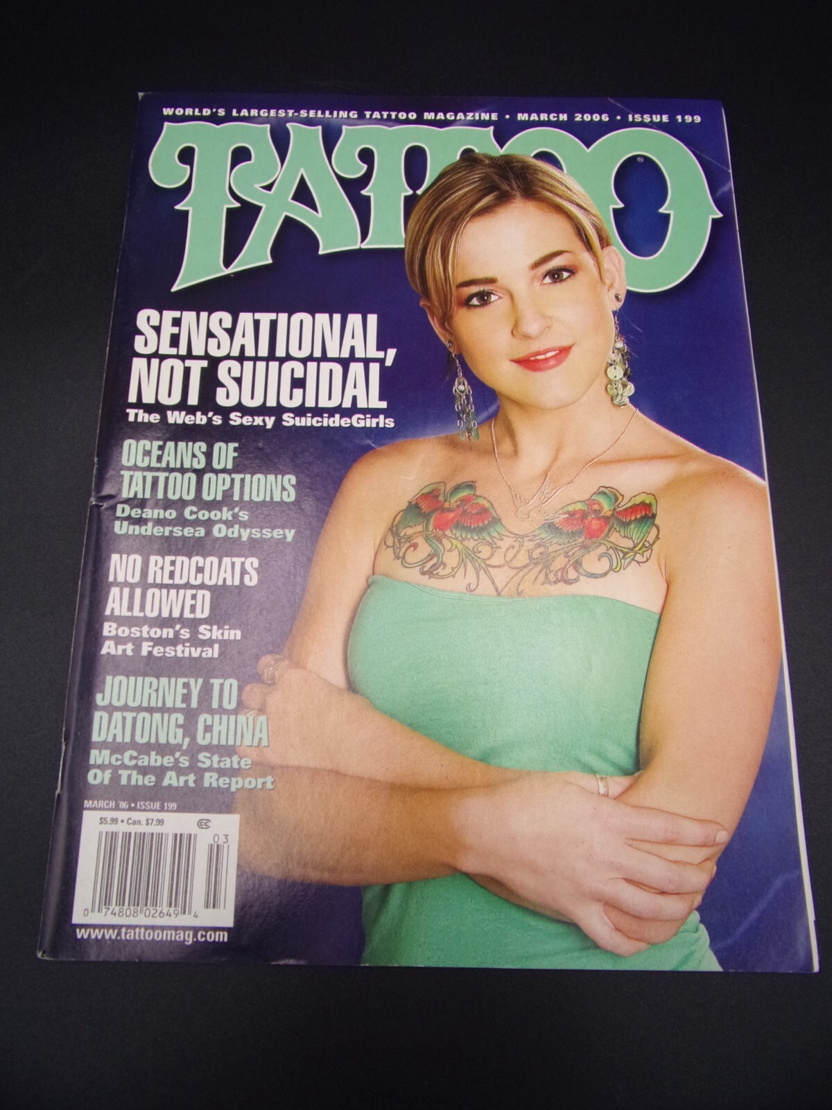 TATTOO Magazine March 2006 #199 Vintage Flash