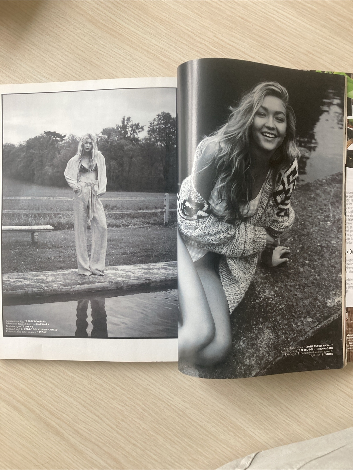 Vogue Turkey June 2015 Kate Moss, Gigi Hadid photos inside