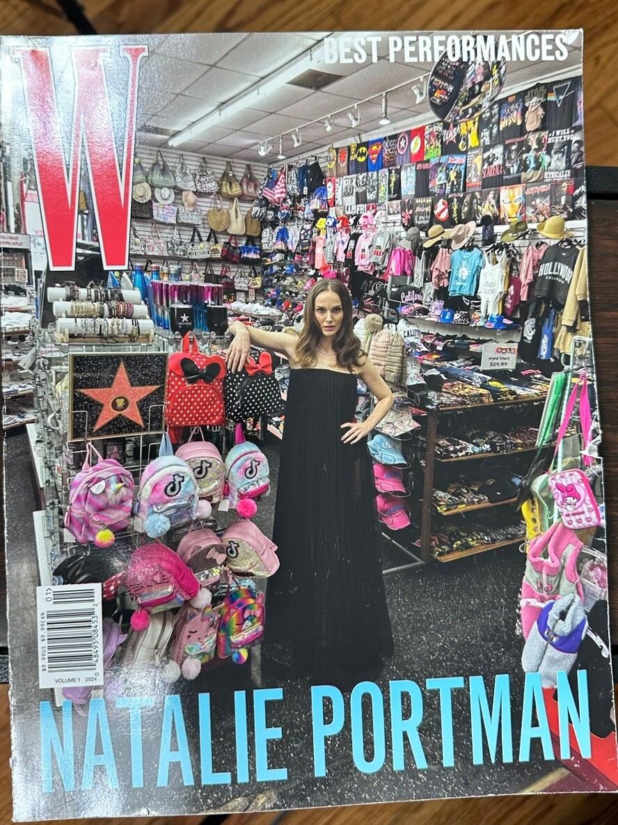 W Magazine Art 2024 Issue Volume 1 Natalie Portman Publication Fashion Actress