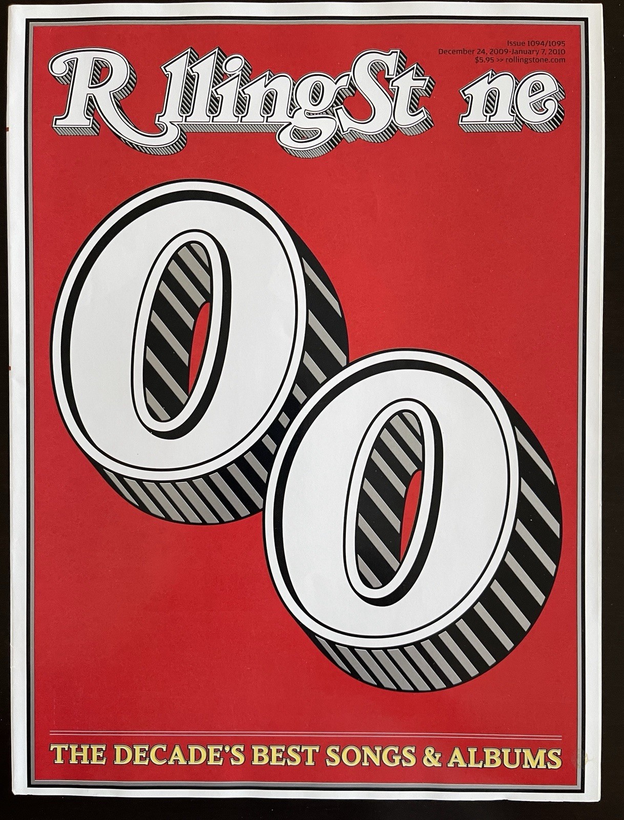 2010 ROLLING STONE MAGAZINE ISSUE 1094/1095 BEST SONGS OF THE 2000’S