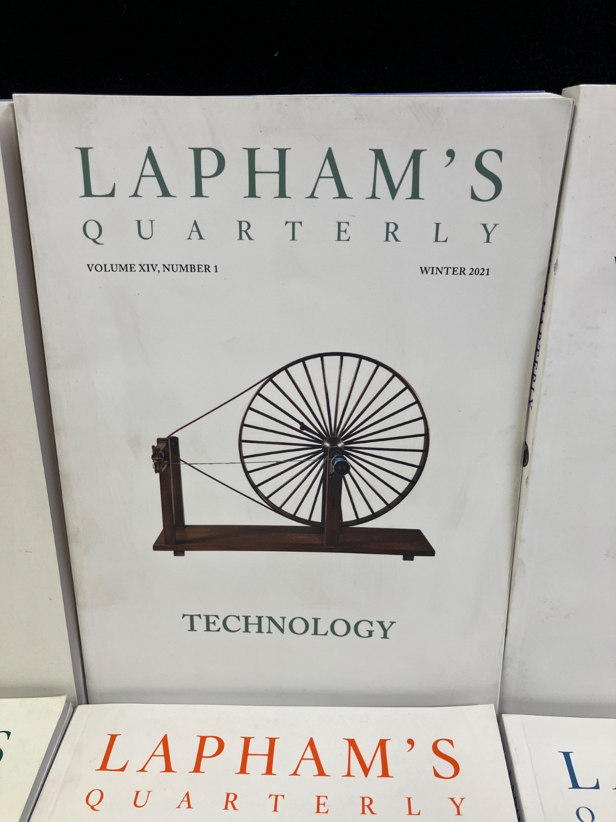 LAPHAM’S QUARTERLY MAGAZINE, LOT OF 6, 2018-2021