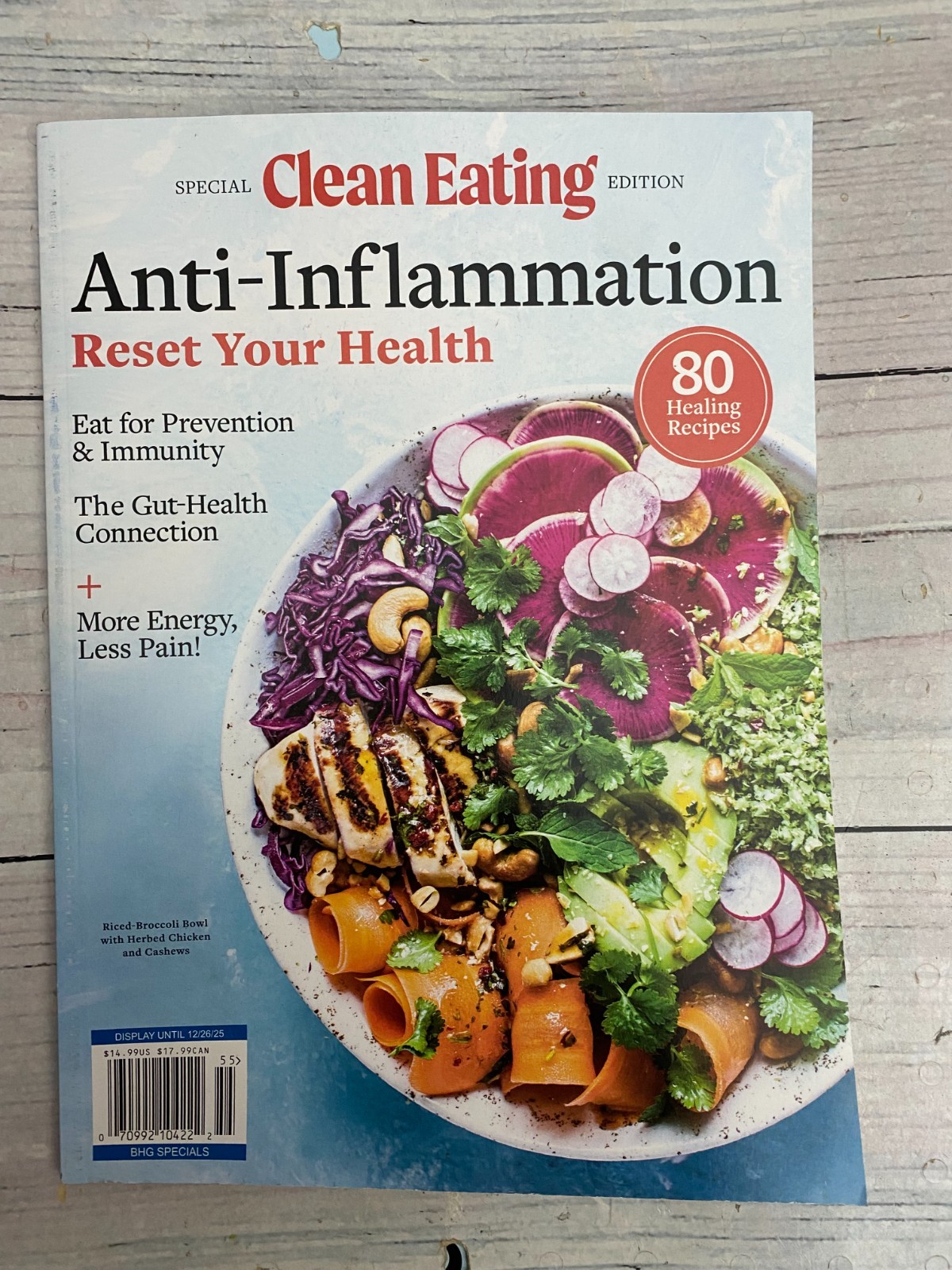 Clean Eating Special Edition Anti-Inflammation December 2025 Magazine Health
