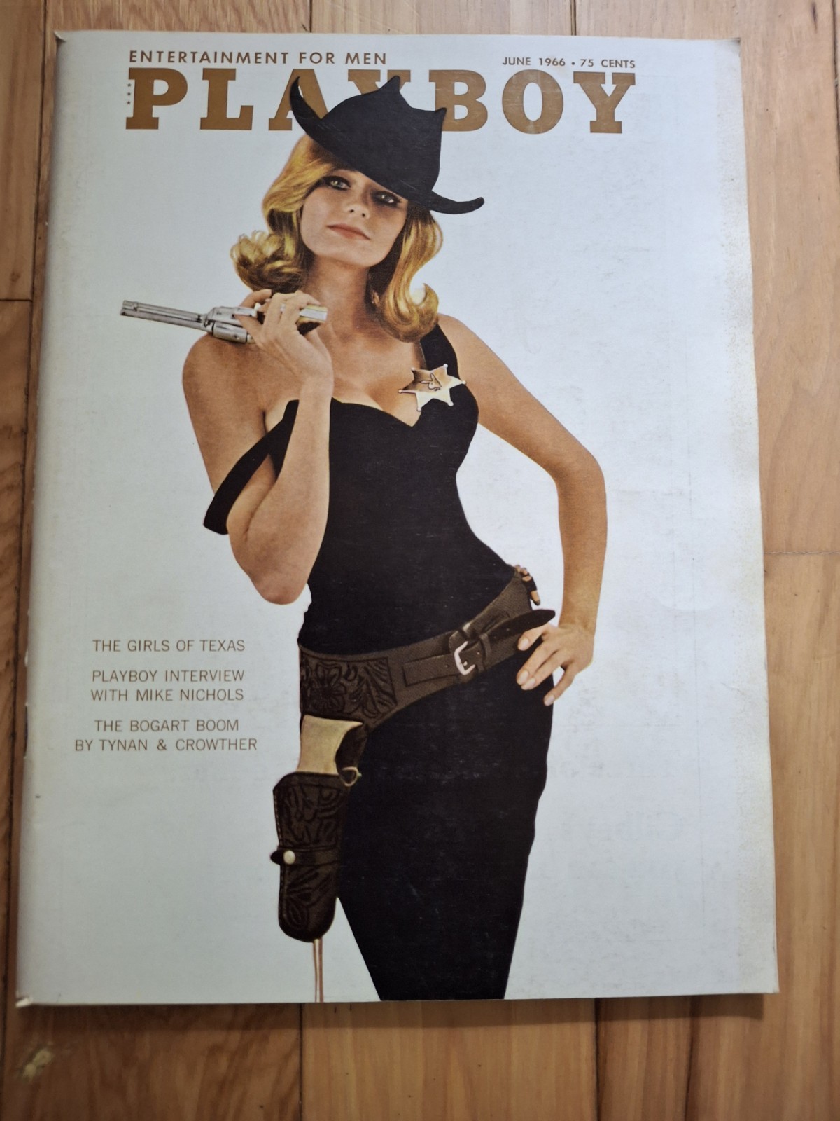Playboy June 1966 Texas Girls, Vargas, Mary Warren, Kelly Burke Bagged/Boarded