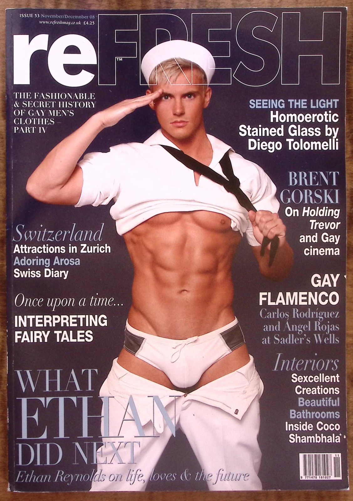 REFRESH MAGAZINE ISSUE 53 NOV/DEC 2008 BRENT GORSKI ETHAN REYNOLDS B2732