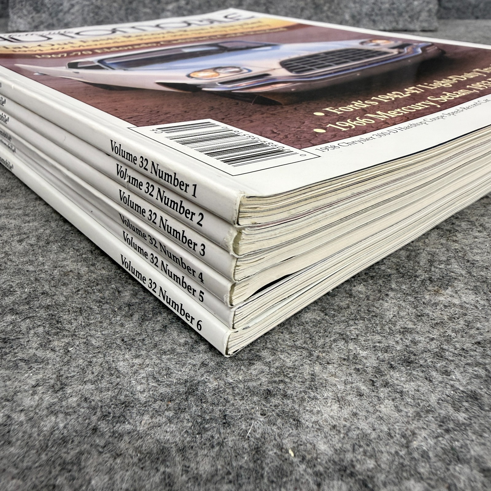 Collectible Automobile Magazine Lot of 6 Full Volume 32 Complete Year 2015-2016