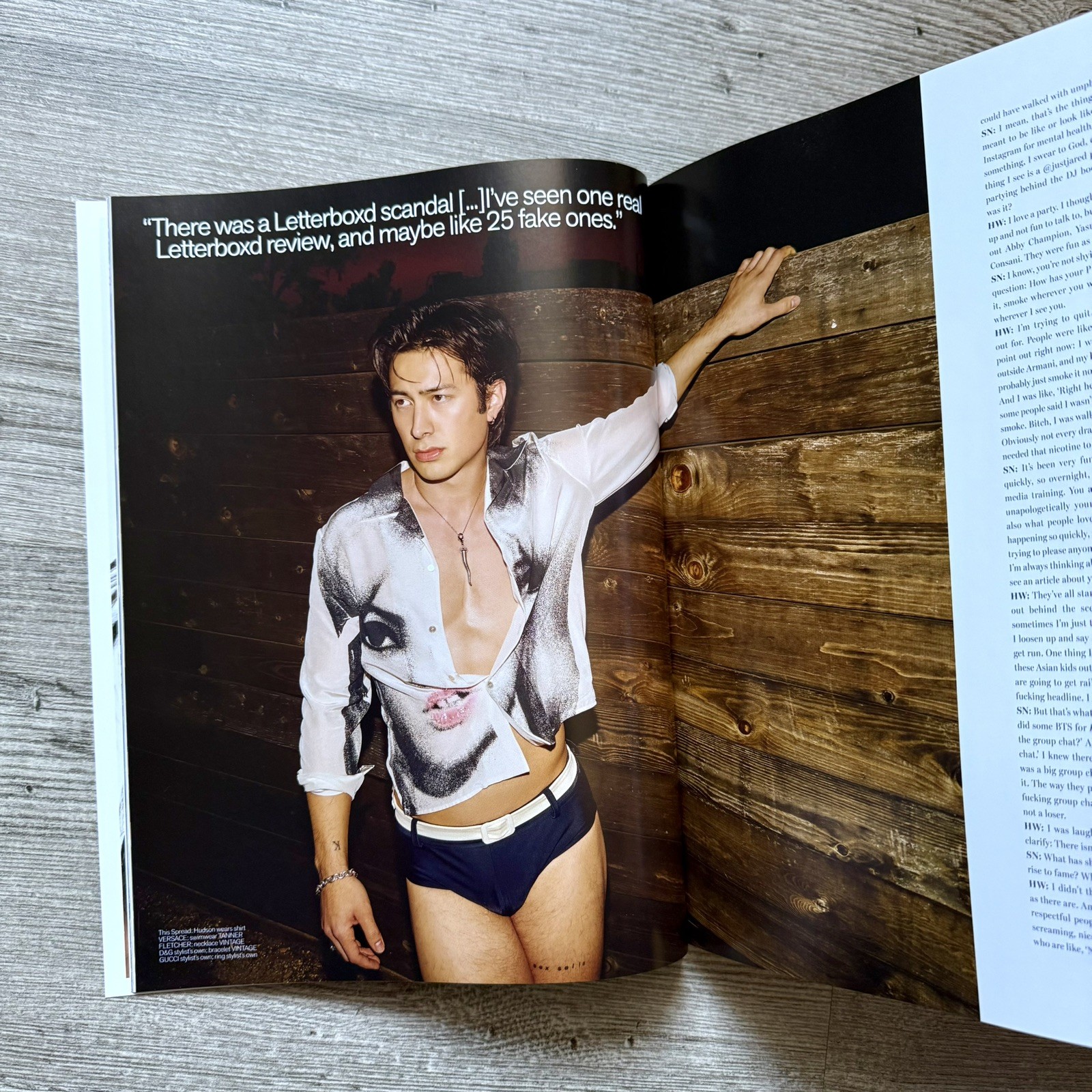 Wonderland Magazine | Spring 2026 | HUDSON WILLIAMS Heated Rivalry