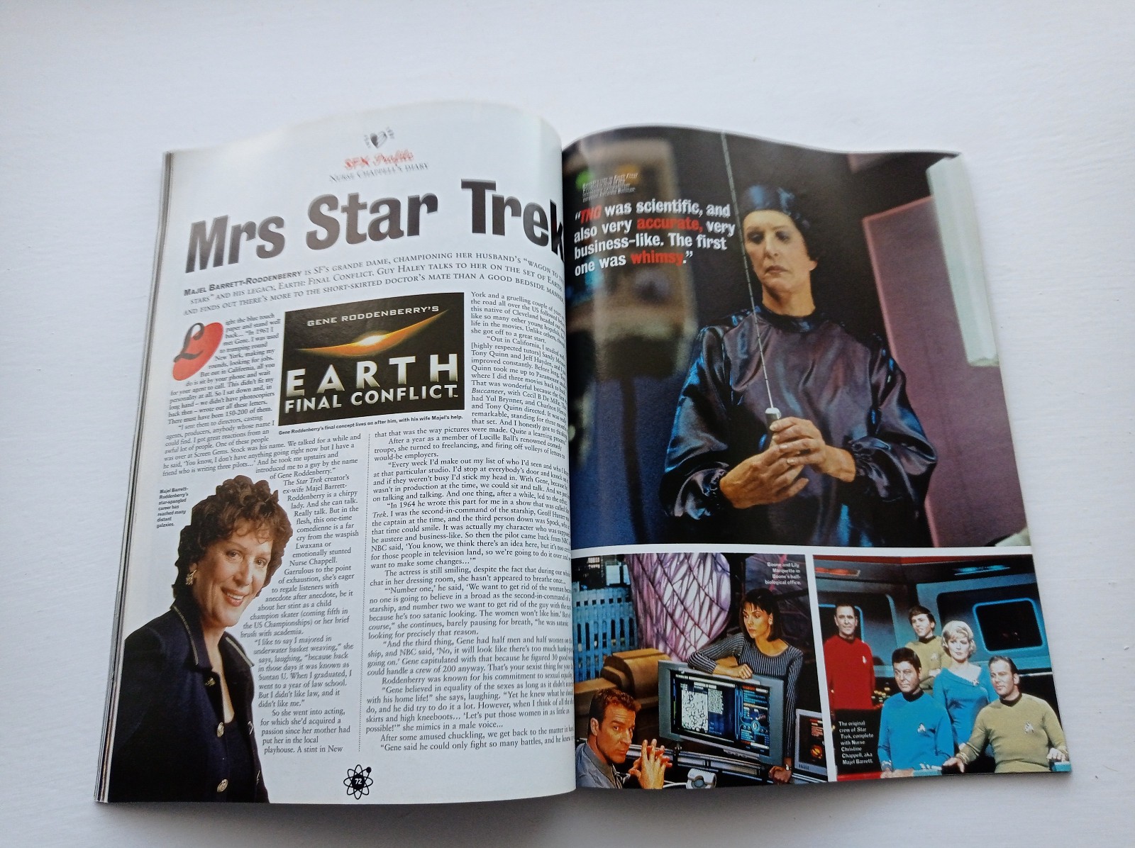 STAR WARS DARTH VADER SFX Magazine October 1998 Issue 43 inc Star Trek, Avengers