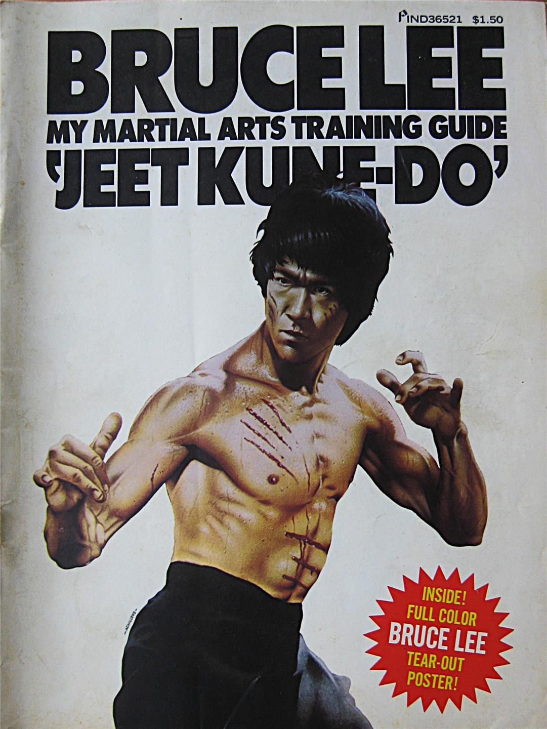 RARE 1974 BRUCE LEE MY MARTIAL ARTS TRAINING GUIDE JEET KUNE DO KARATE KUNG FU