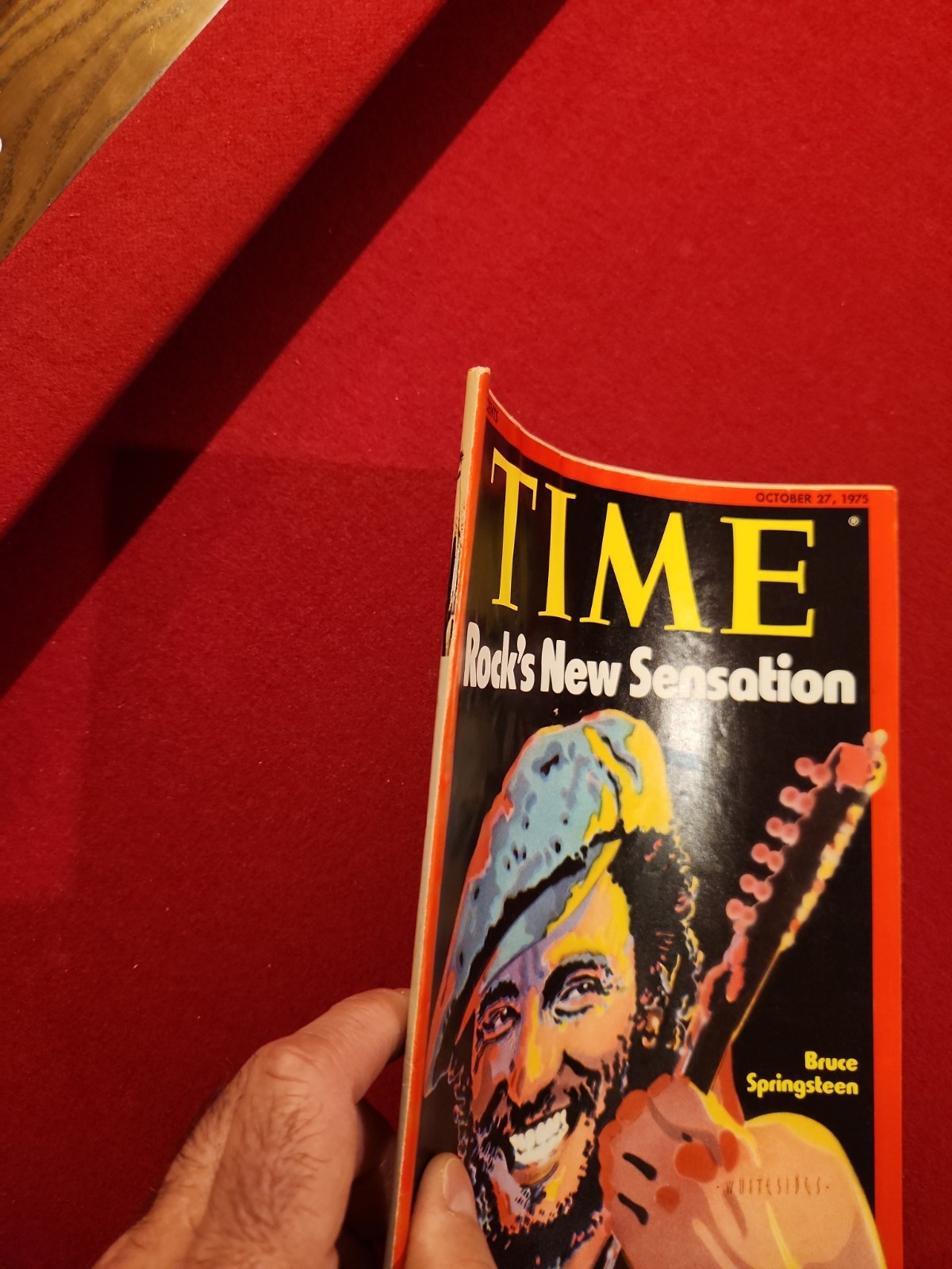 RARE October 1975 Bruce Springsteen Time Magazine Rock’s New Sensation