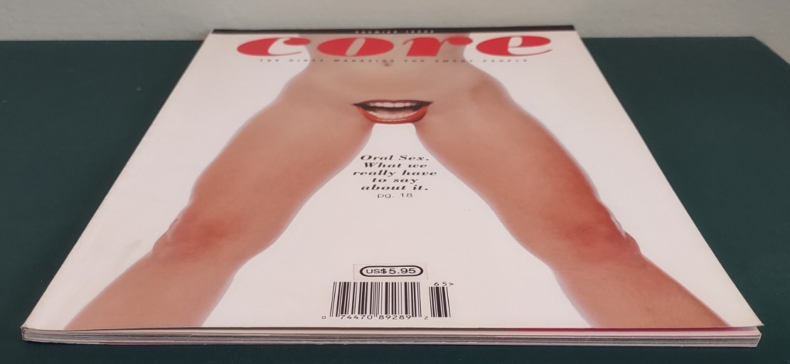 RARE Core Premier Issue # 1 Number One Photography Lifestyle Magazine 1996 PB