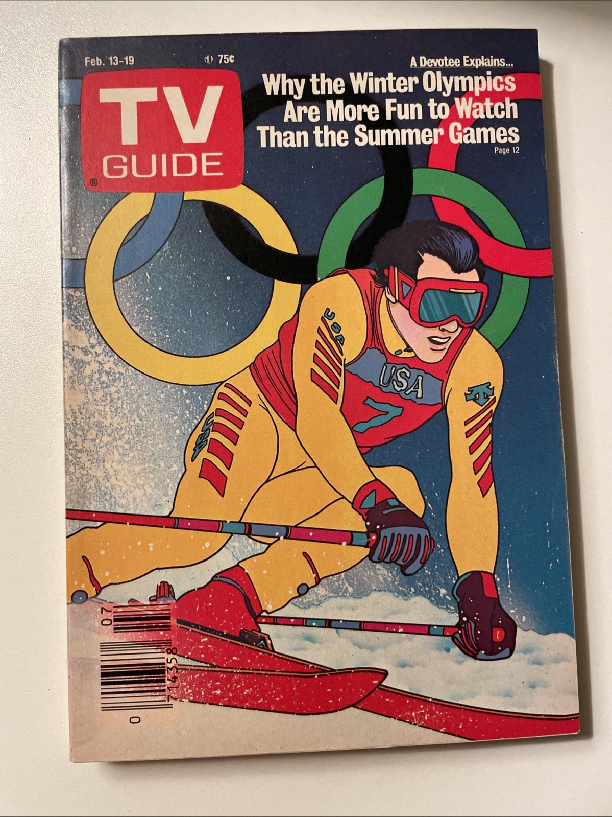 TV Guide – Feb 13, 1988 / #1820 – Winter Olympics – New Orleans Edition