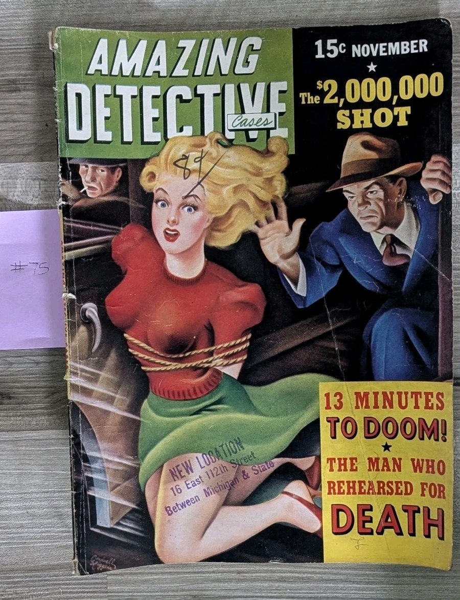 Amazing Detective Nov 1942 Vol. 2 No. 5 «The 2,000,000 Shot»
