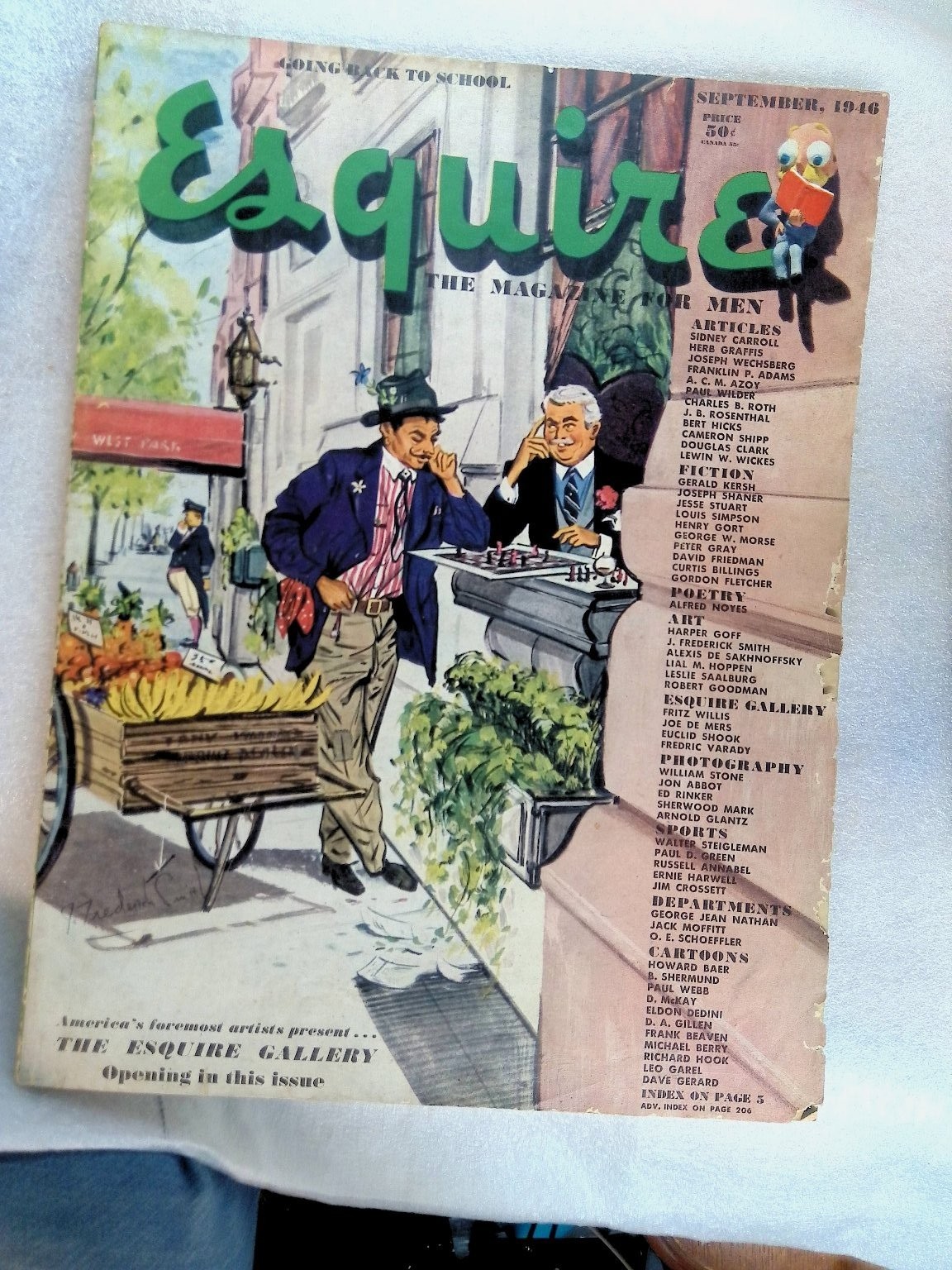 Esquire Magazine September 1946 Men’s Lifestyle Art Literature