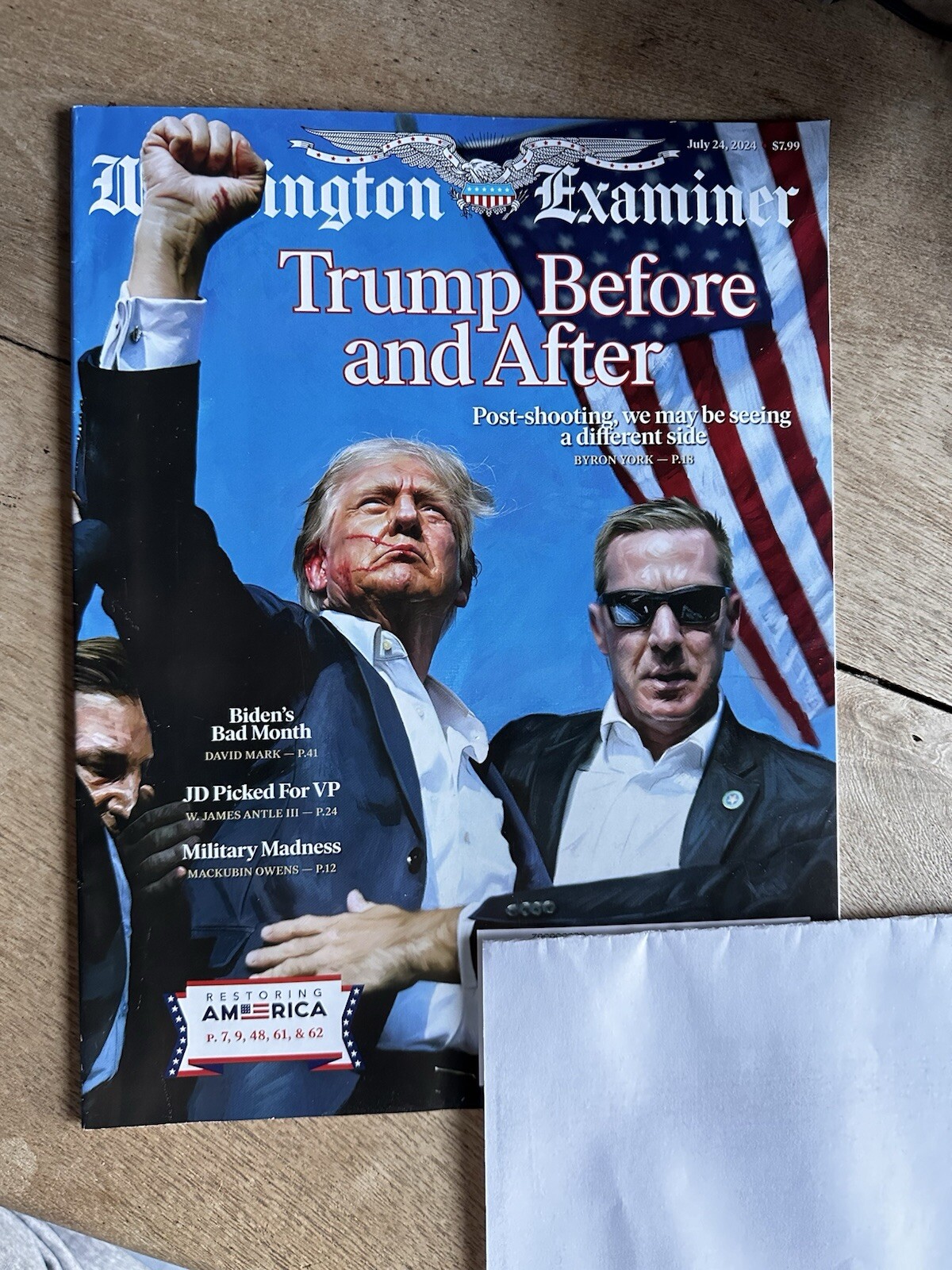 WASHINGTON EXAMINER MAGAZINE JULY 24, 2024