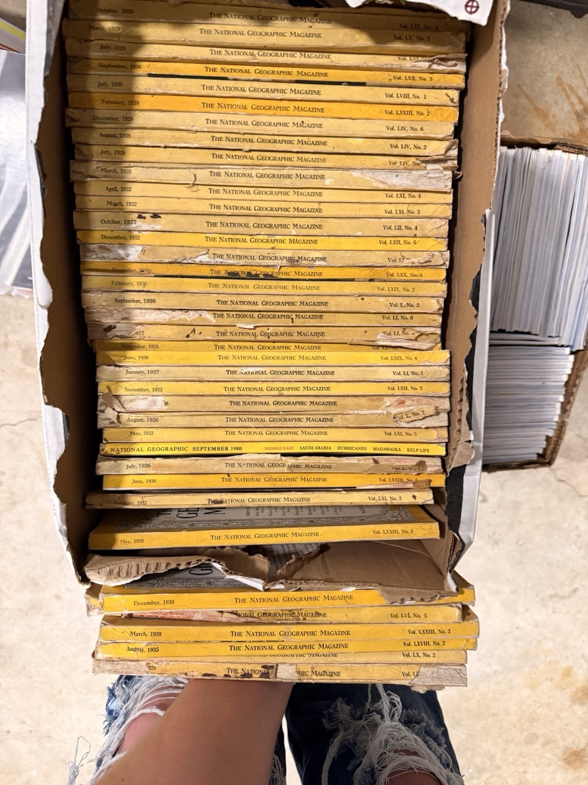 The National Geographic Magazine mixed issues 1920s-1930s