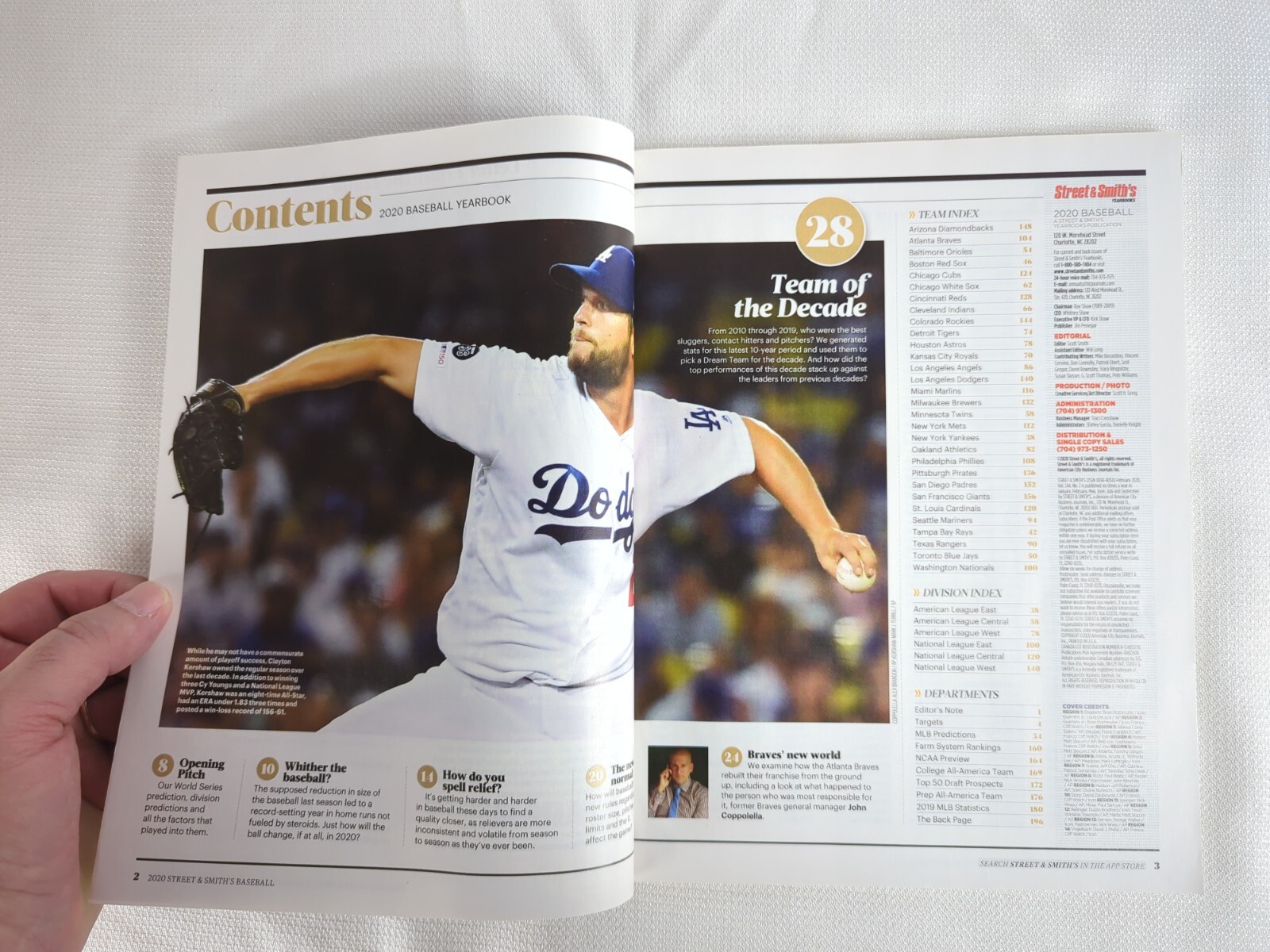Street & Smith’s Baseball 2020 Yearbook Magazine Region 20 (RD) (HB)