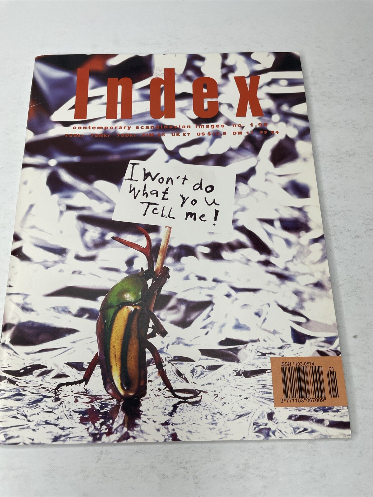 RARE Index Magazine Contemporary Art Culture 1995 Swedish-English