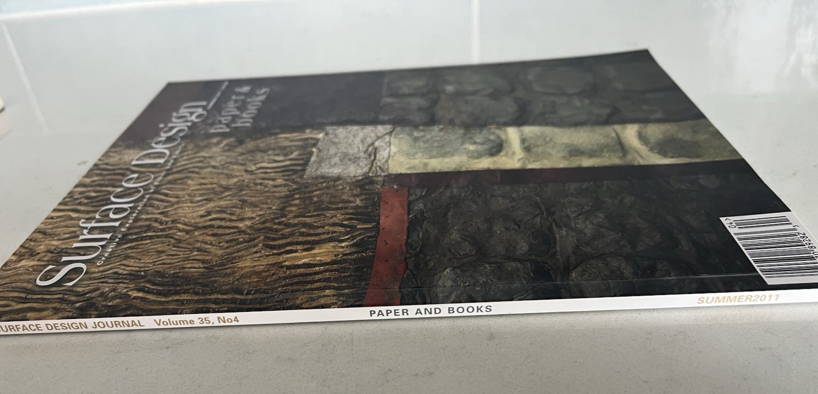 Surface Design Journal Illustrated Vol 35 Issue 4 2011 Paper Books Fiber Art