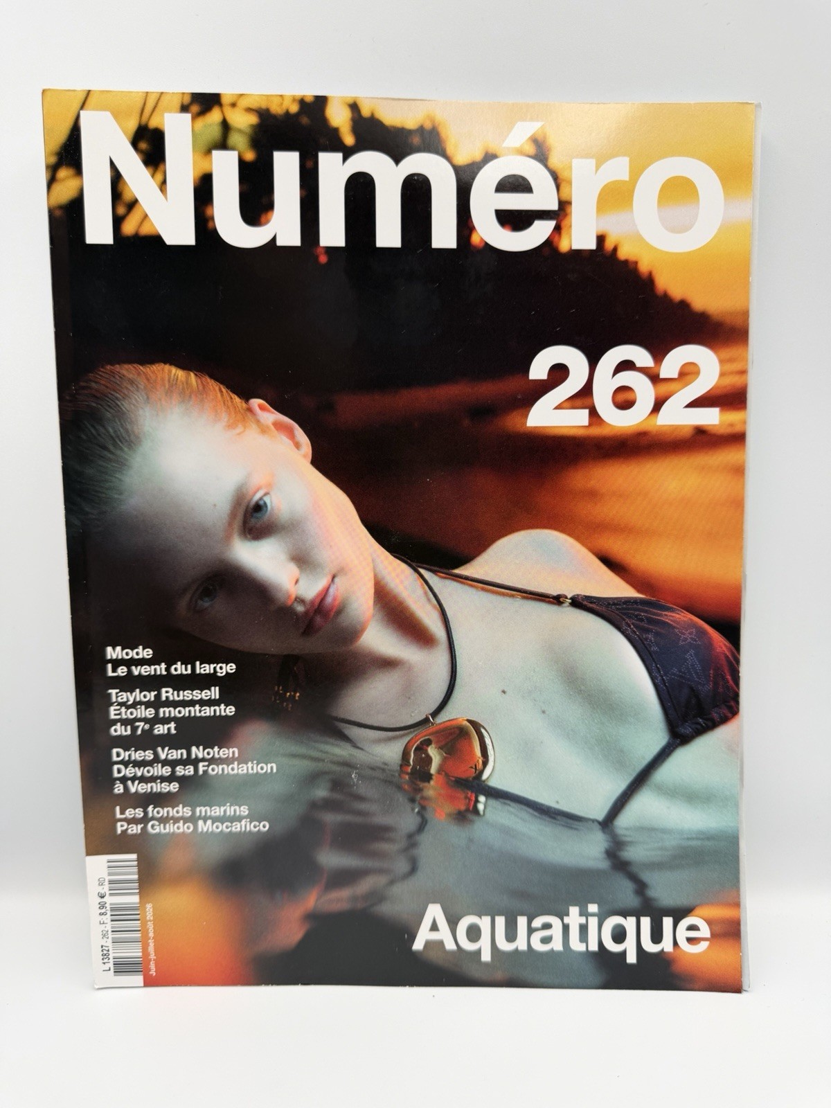 NUMERO 262 June/July/August 2026 Aquatique French Fashion Magazine USA Seller