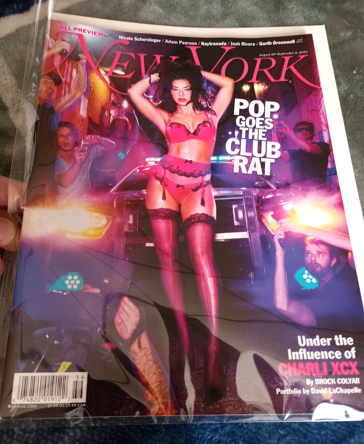 Charli XCX New York Magazine Cover David LaChapelle 2024 September