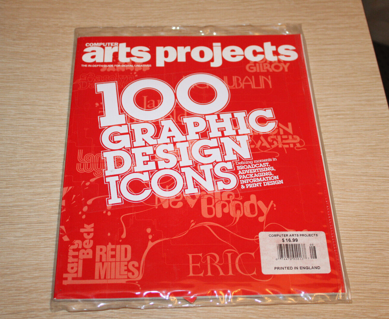 2007 AUGUST COMPUTER ARTS PROJECTS MAGAZINE ISSUE NO. 100 w/CD GREATEST DESIGNS
