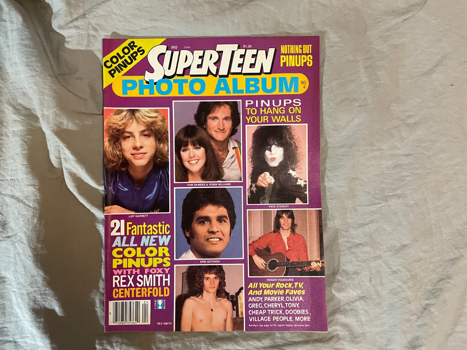 Super Teen Magazine 1979 KISS Bruce Springsteen Cheryl Ladd Brooke Shields