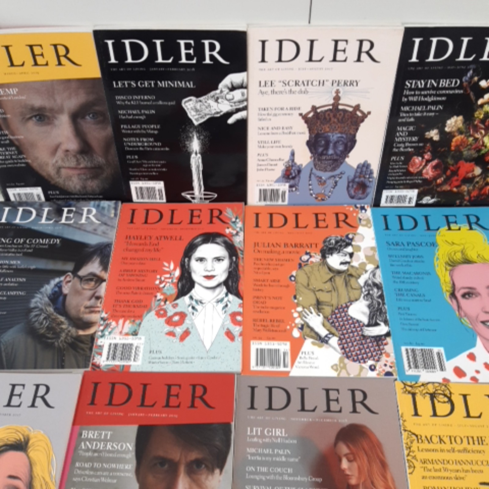 Idler Magazine Bundle x 18 Issues Various Topics and Features