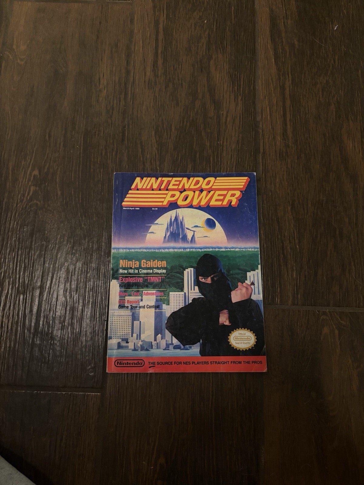 Nintendo Power Ninja Gaiden Magazine March/April 1989 Vintage Issue