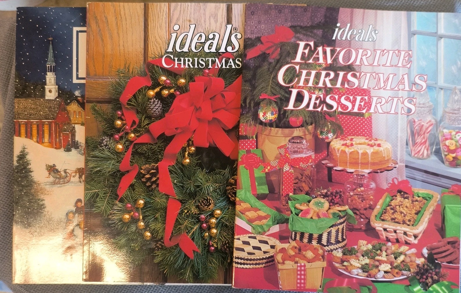 Ideals Christmas Magazines Lot Of 3- 2006, 1994, 2005
