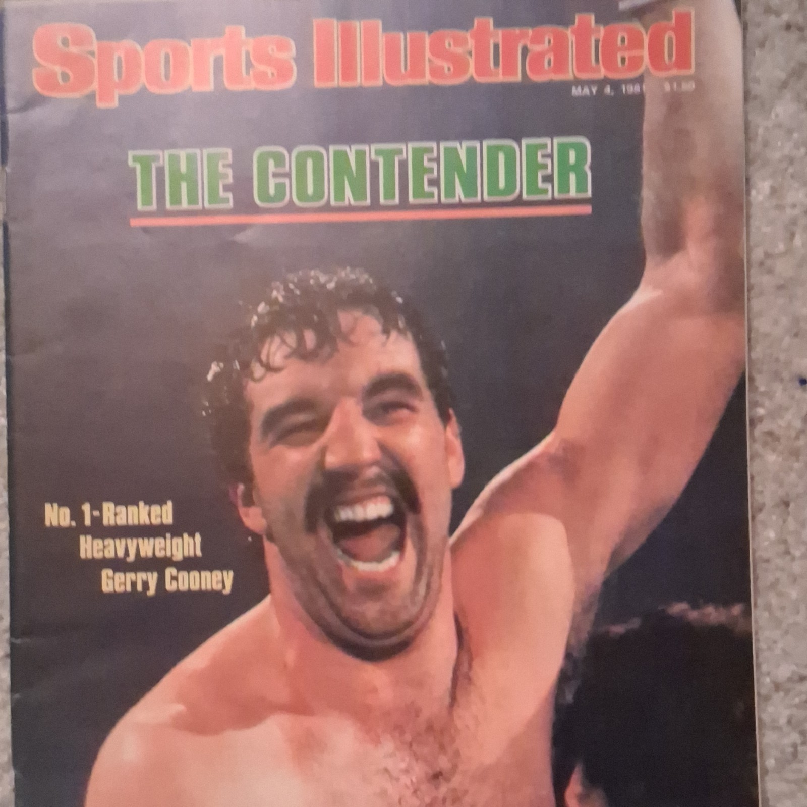 Sports Illustrated Magazine May 4 1987 The Contender Gerry Cooney Boxing