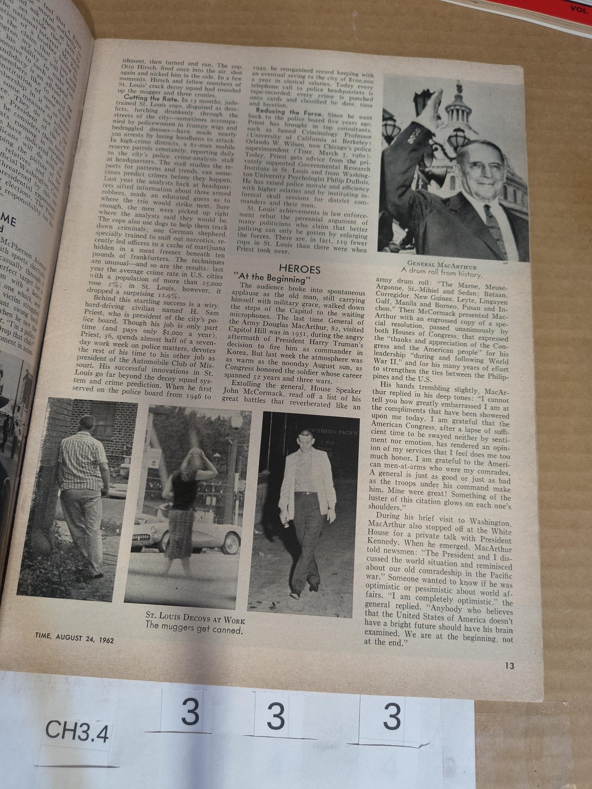 Time Magazine – August 24, 1962