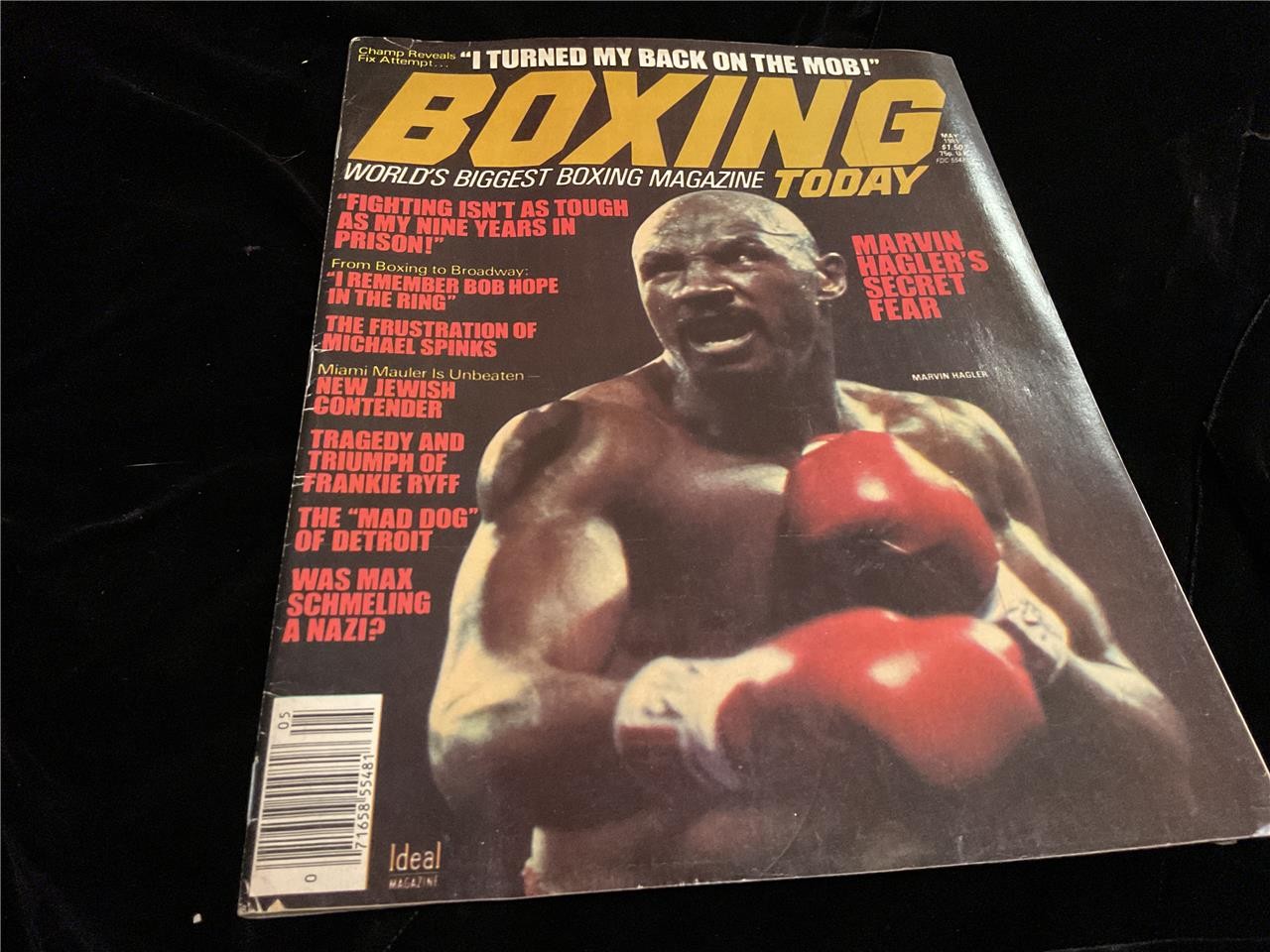 Boxing Today Magazine May 1981 Marvin Hagler, Michael Spinks