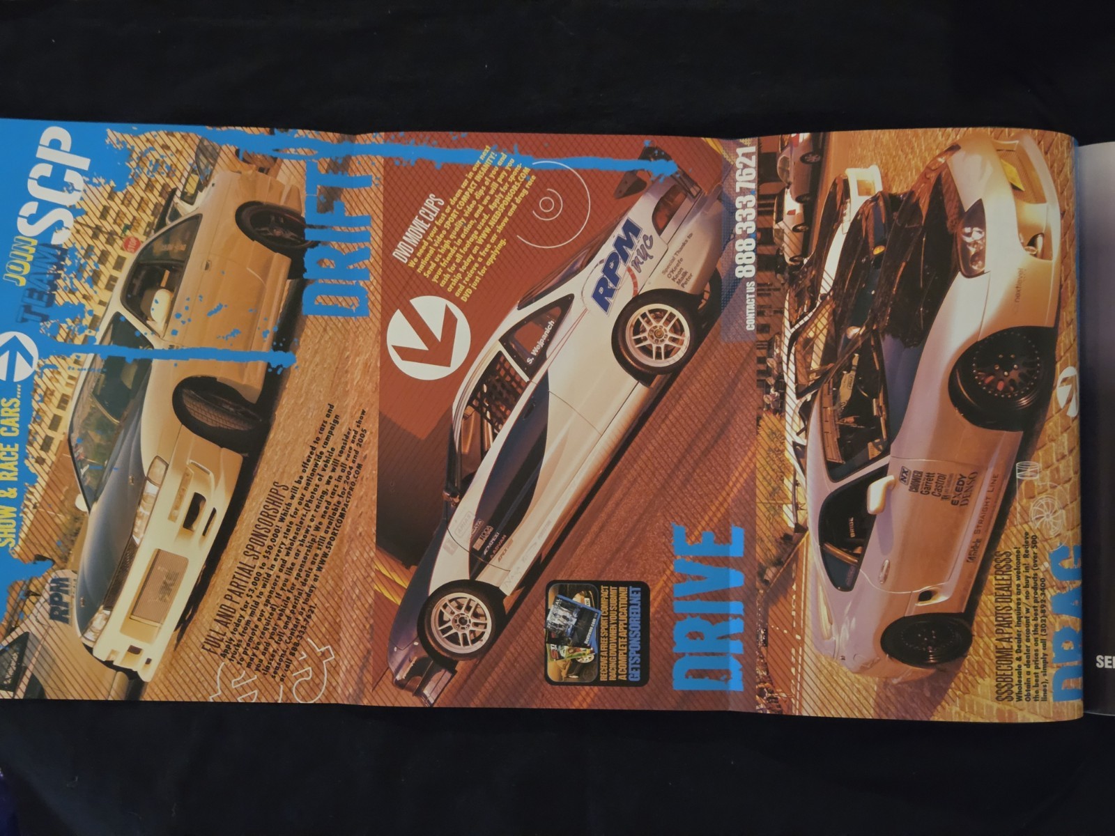 Modified Mag Dec 2004 RPM RX-7 JGTC S2000 K20A Swap Poster Included