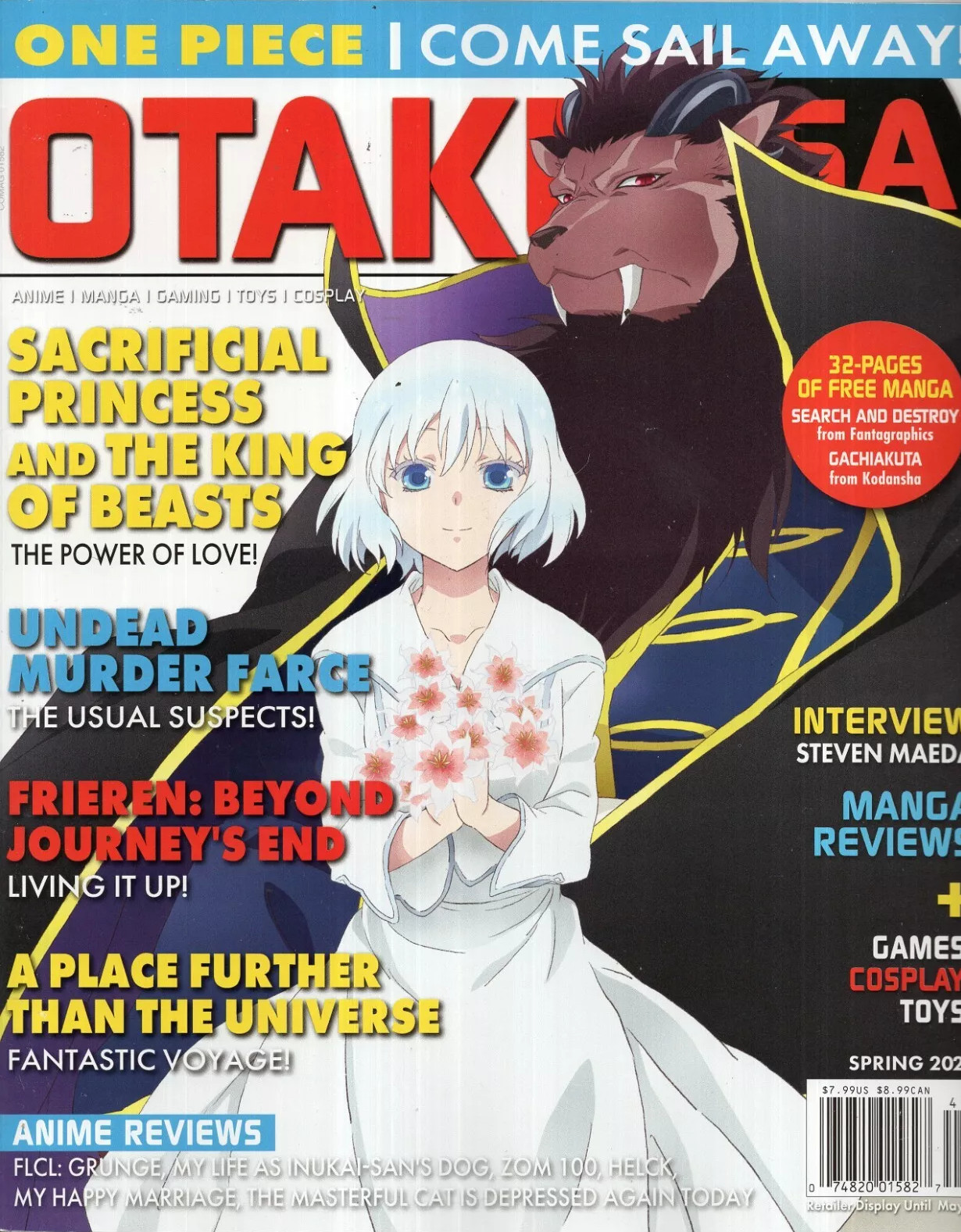 OTAKU USA MAGAZINE | SPRING 2024 | SACRIFICIAL PRINCESS AND THE KING OF BEASTS