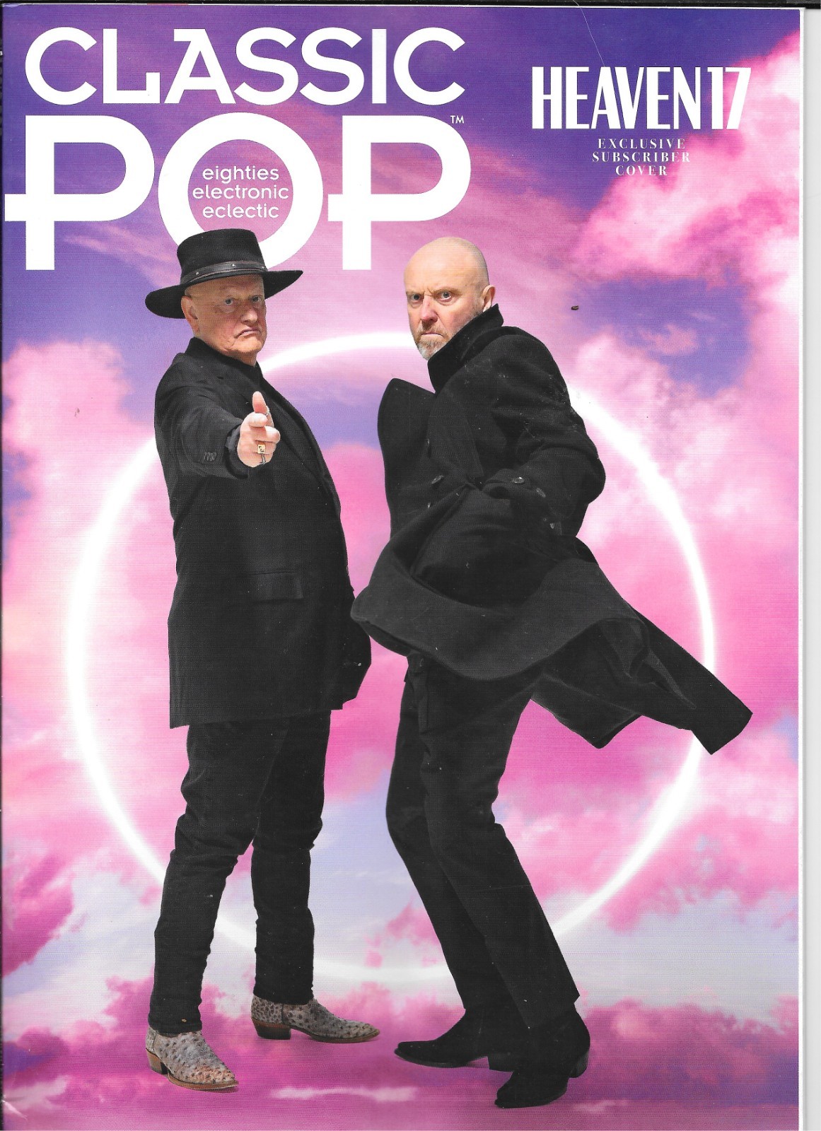 CLASSIC POP–July 2025 Heaven 17 Subscriber Cover Dire Straits Talking Heads