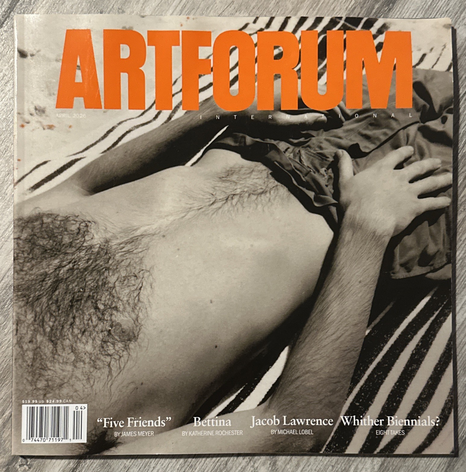 Artforum Magazine April 2026 VOL. 64 NO 8
