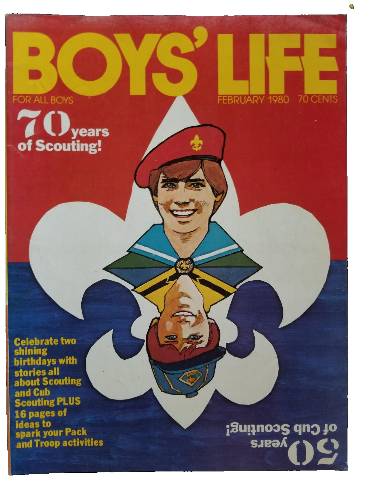 Boys’ Life Magazine Complete 1980 Set – All 12 Issues – VG Scout BSA