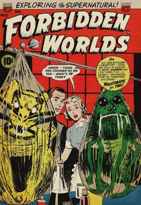 Forbidden Worlds, Planet Comics, Ghost, Kaanga, Golden Age Comics DVD