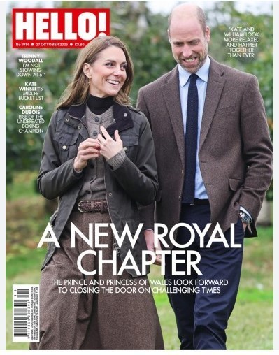 HELLO! Magazine (UK) issue 1914 Oct 27, 2025/ A NEW ROYAL CHAPTER