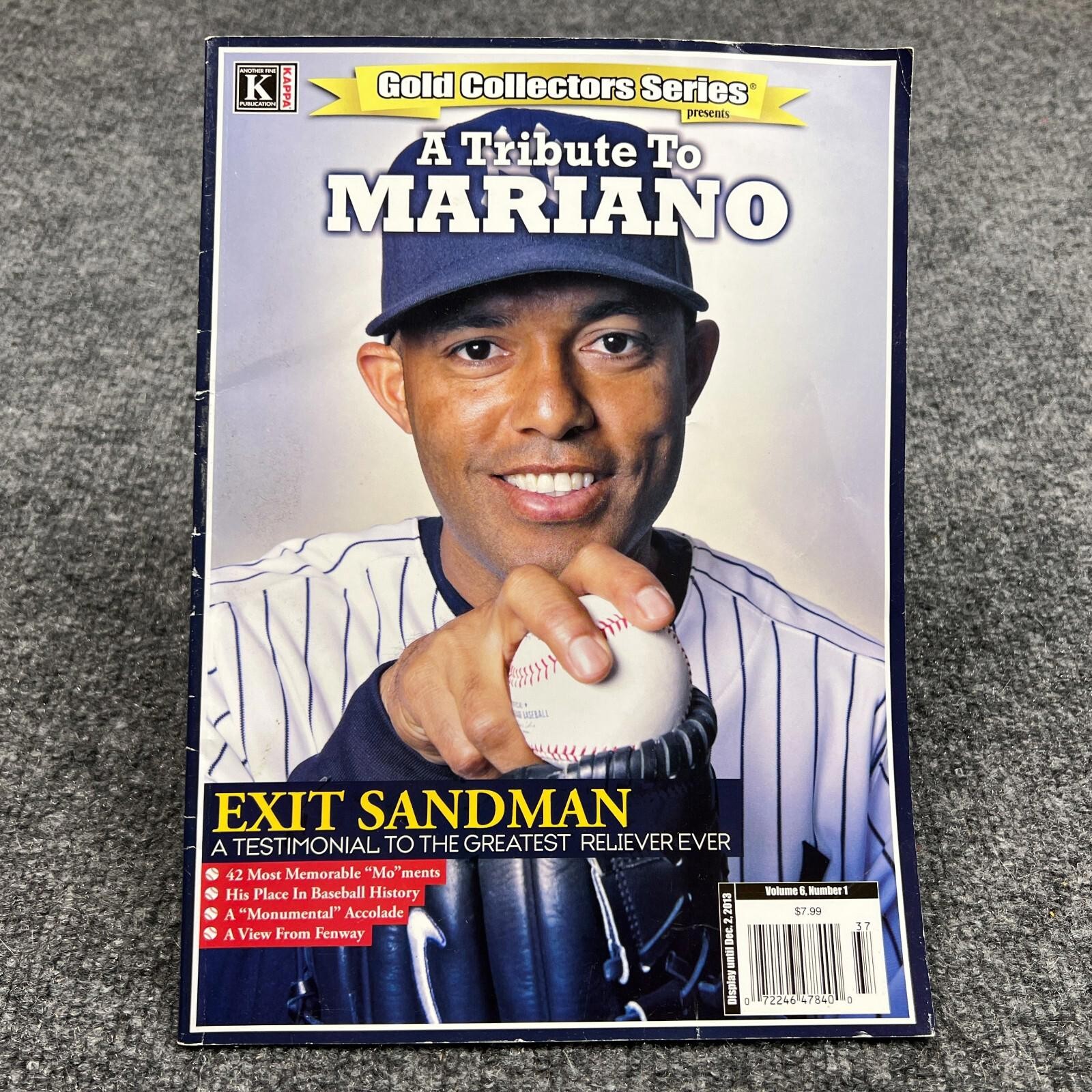 Kappa A Tribute to Mariano Rivera Gold Collector’s Series Magazine 2013