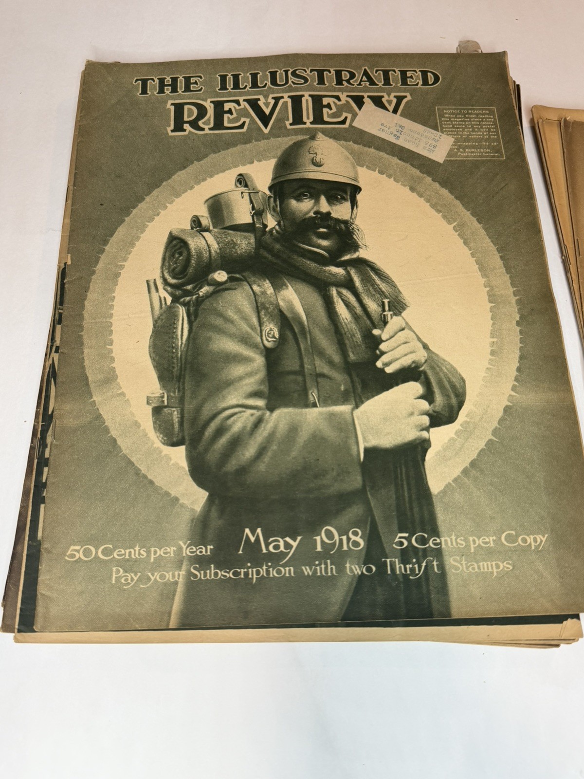 1918 The Illustrated Review Magazine Lot January – December + Free Issues