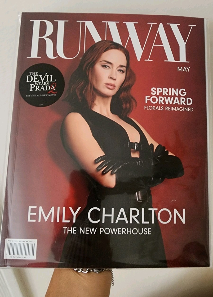 Exclusive RUNWAY Magazine May Issue Eng – Emily Charlton Devil Wears Prada 2