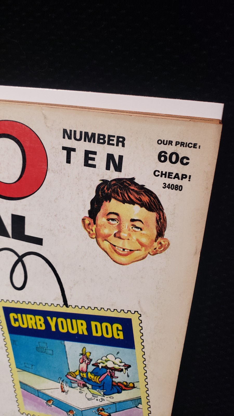 Mad Magazine 1973 Special #10 Alfred E Neuman Don Martin Nonsense Stickers VG+