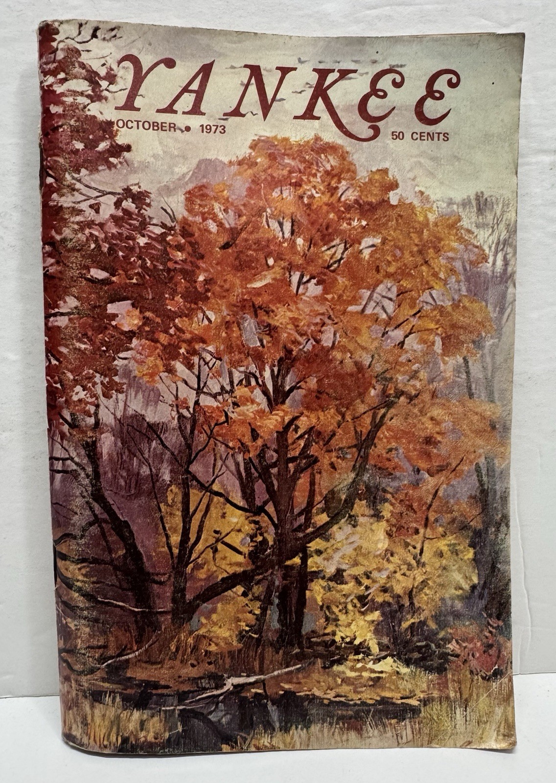 Vintage 1973 Yankee Magazine Travel Food Culture In New England