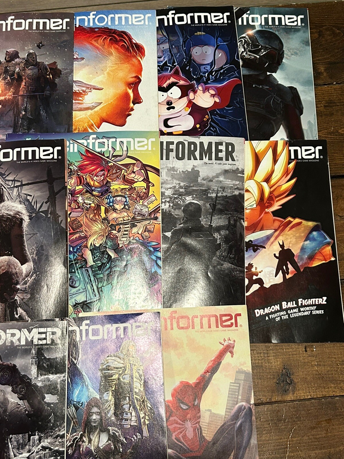 Lot Of (20) Game Informer Magazine #278-301 Dishonor, Zelda, Megaman, Spiderman