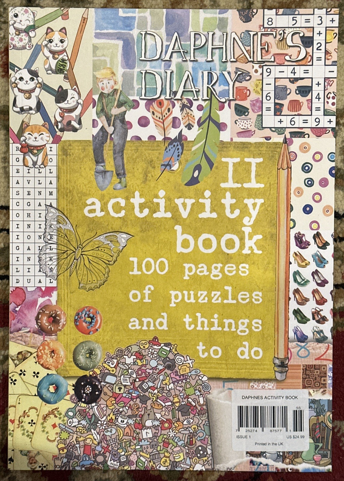 DAPHNE’S DIARY Special Edition ACTIVITY BOOK II 100 Pages Puzzles & Things 2025